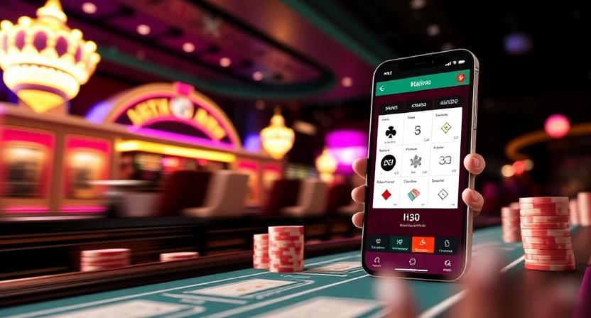 H31 app mobile casino platform interface