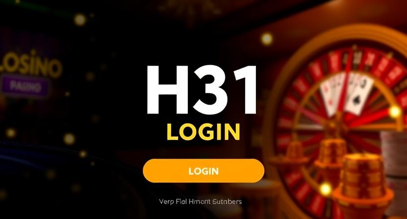 Secure and fast H31 login screen